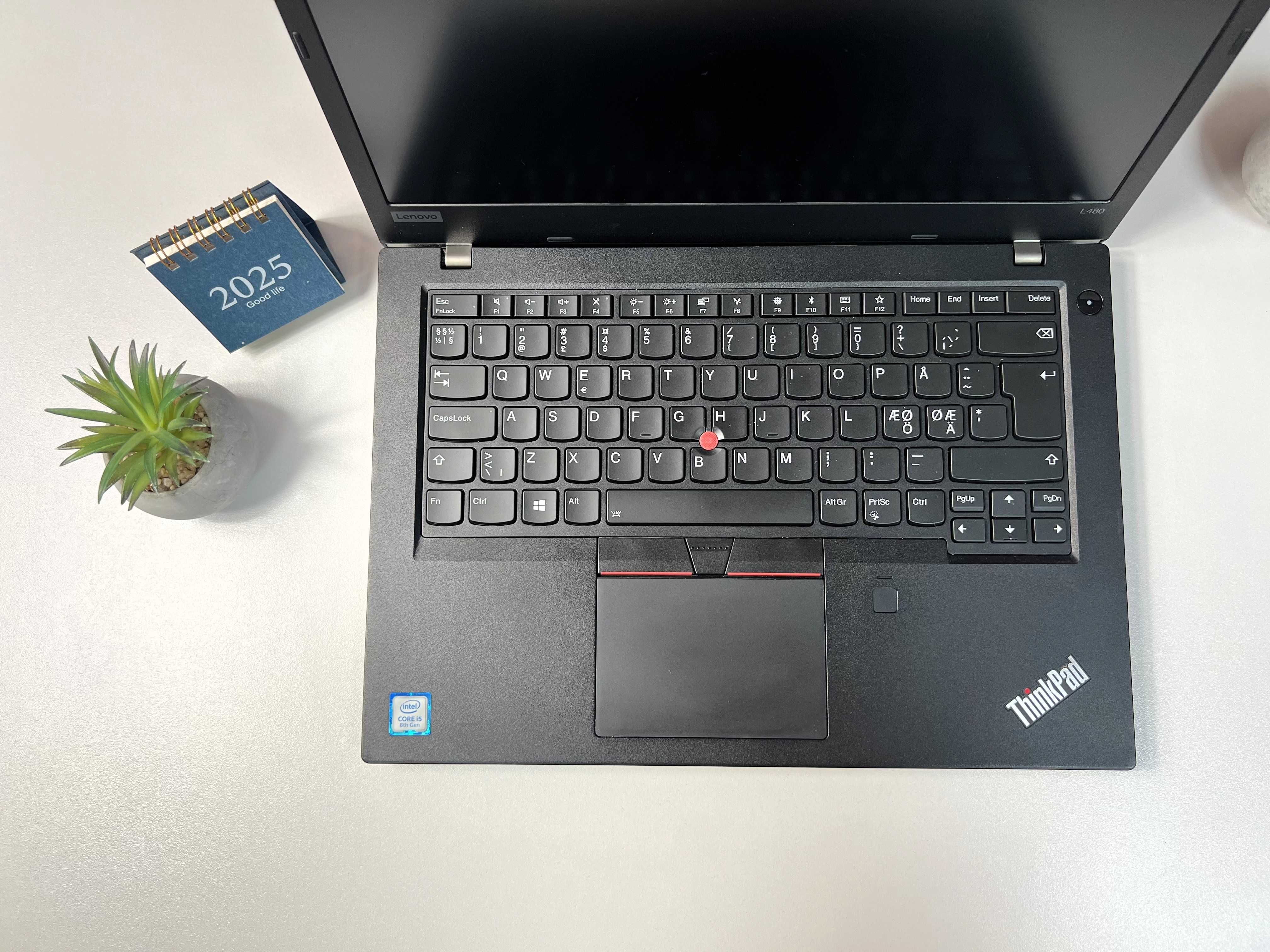 Ноутбук Lenovo ThinkPad L480·i5-8250U·8GB+SSD256·14"IPS·Гарантія 9 міс