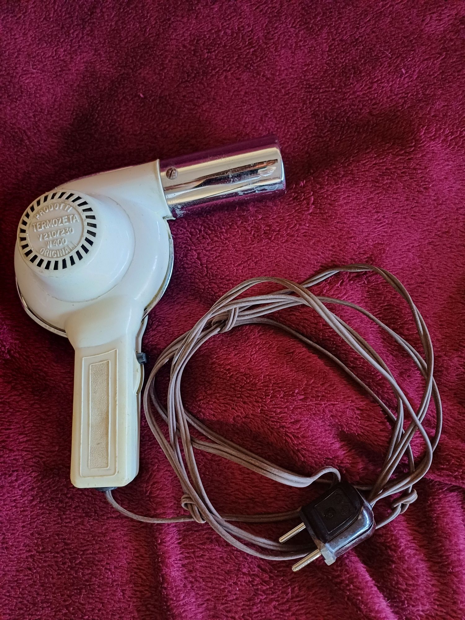 Secador de cabelo vintage