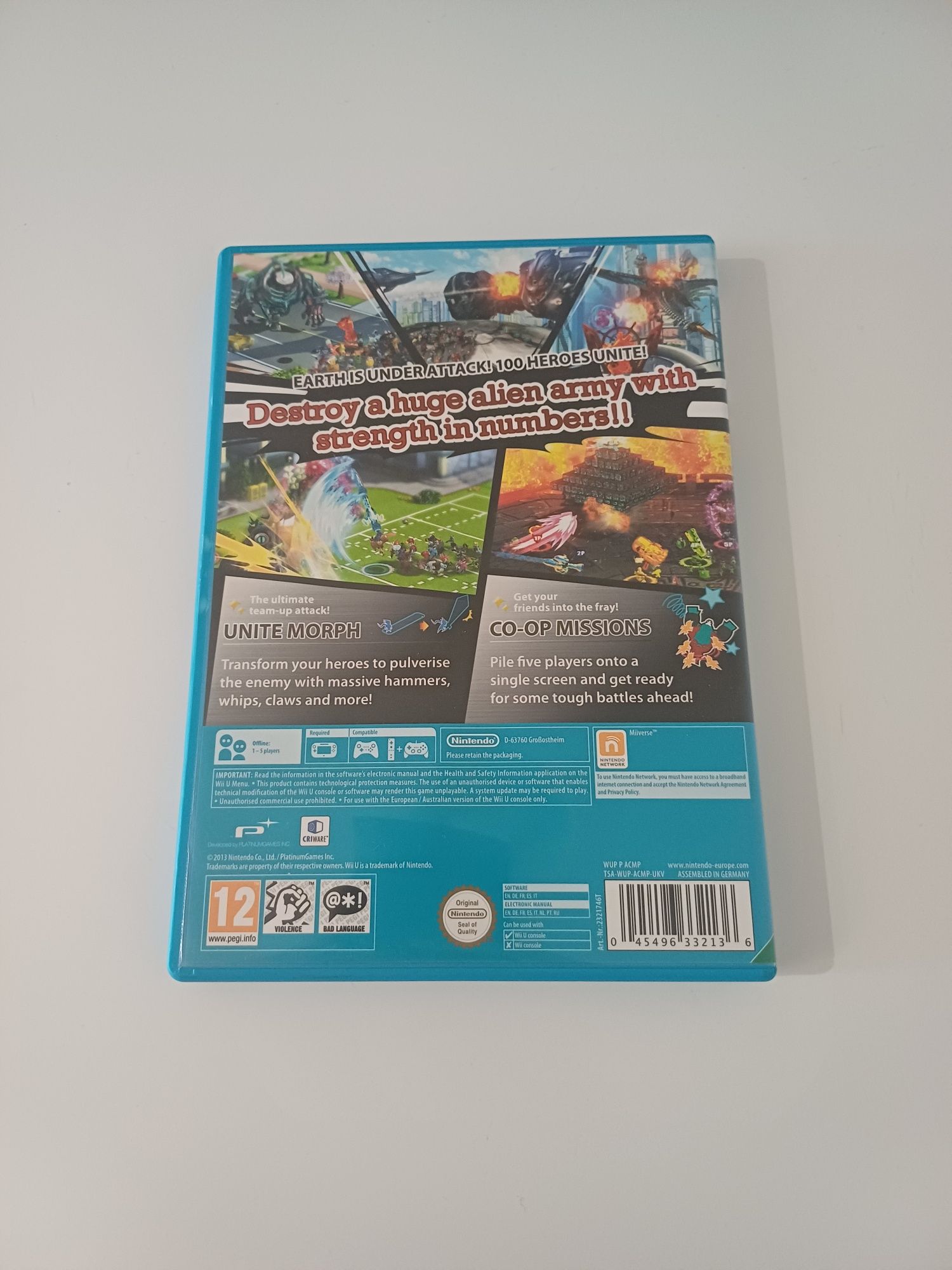 Wonderful 101 Nintendo WiiU Wii U angielska
