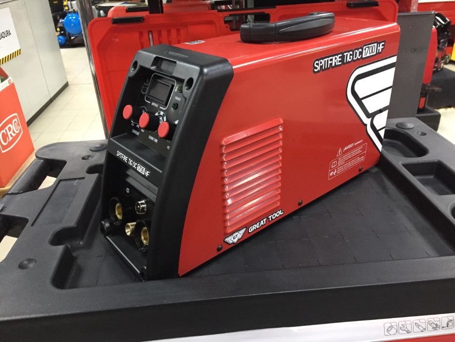 Aparelho de soldar Great Tool Spitfire TIG DC 1700 HF