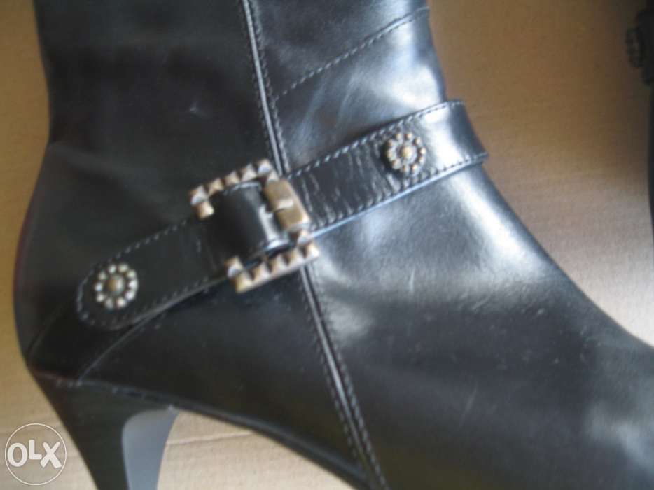 Botas de pele marca Vanisara (não usadas) nº 40