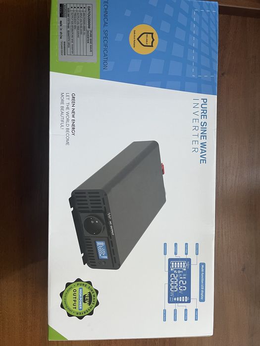 Інвертор 2000/4000 Вт. Datouboss. Новий з коробкою, з пультом.