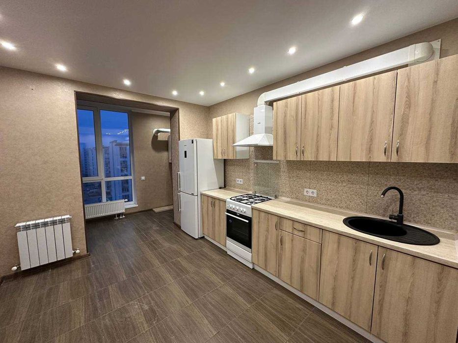 Продажа 1 комн квартира частичный ремонт ЖК пгт Слобожанское Новострой