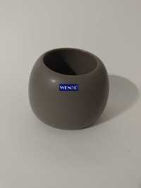 Ceramiczny Pojemnik na Szczotkę WC Wenko Brązowy Polaris