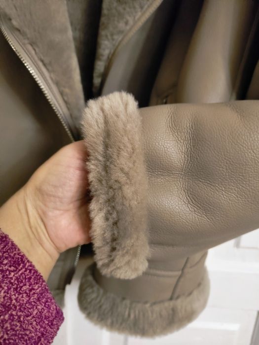 Натуральна дублянка Mango