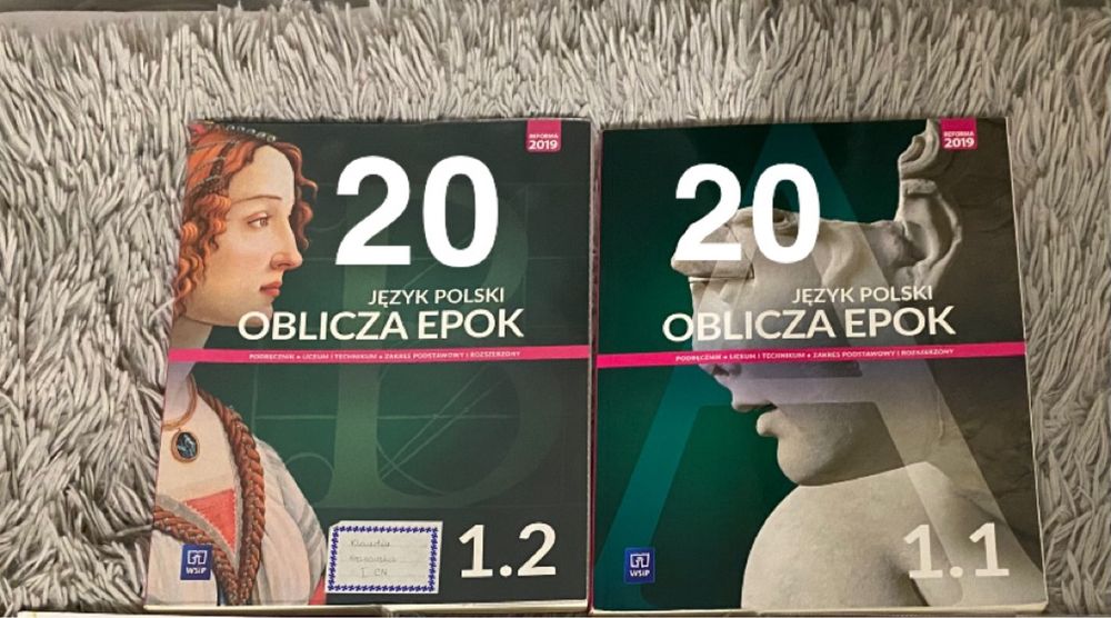 podręcznik język polski oblicza epok 1.1 1.2