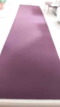 Tkanina material obiciowy tapicerski kolor sliwkowy 6m26cm x 143