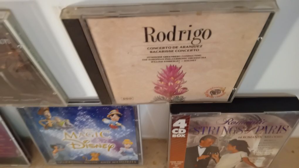 Conjunto de CD's originais- Musicais e outros