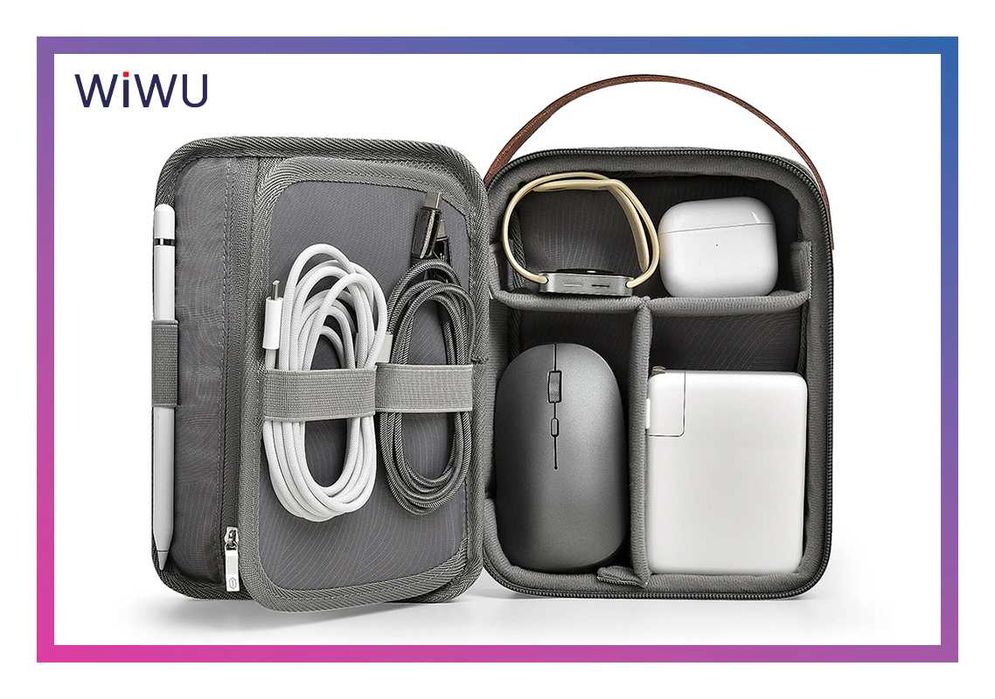 Сумка органайзер для гаджетів тревел кейс WIWU дорожный несессер