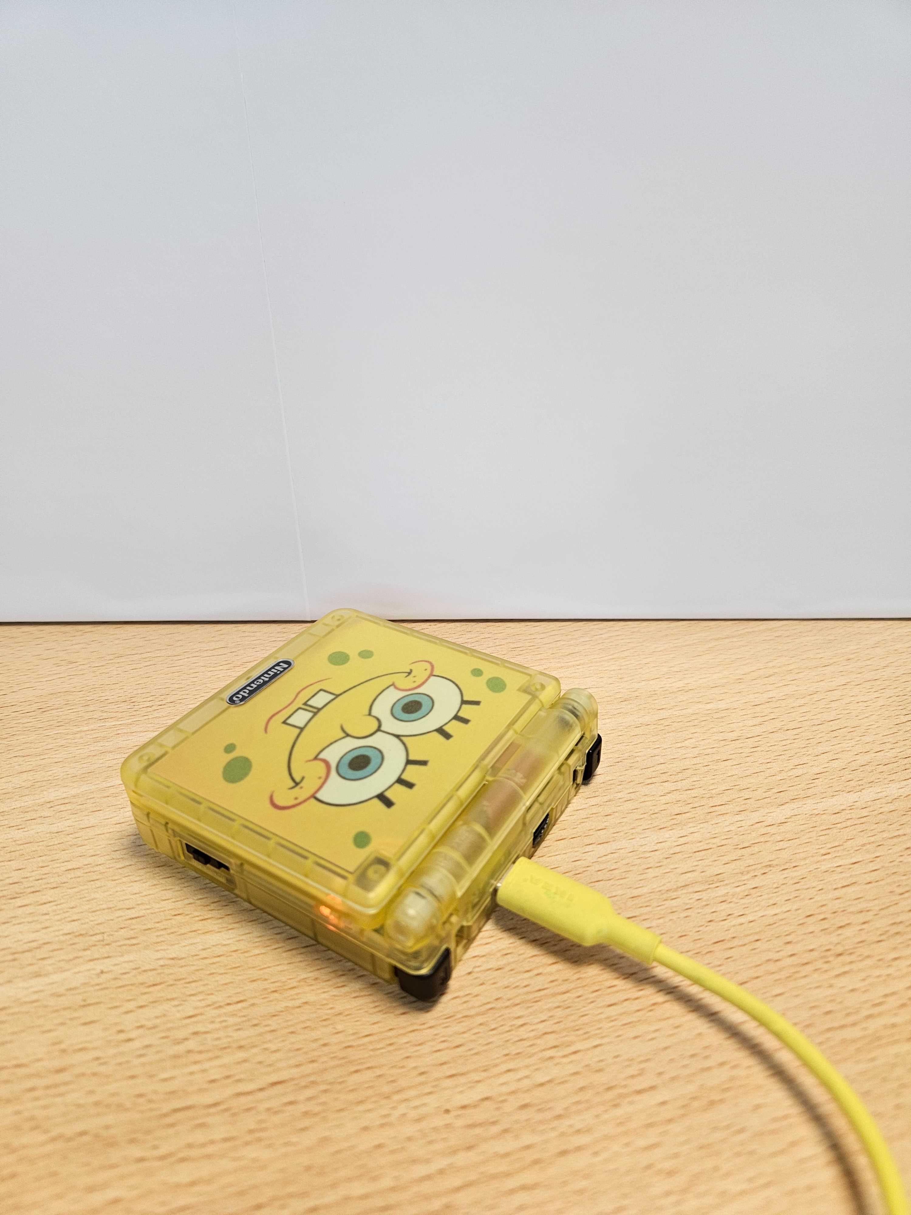 Gameboy Advance SP - SpongeBob- - Usb-c