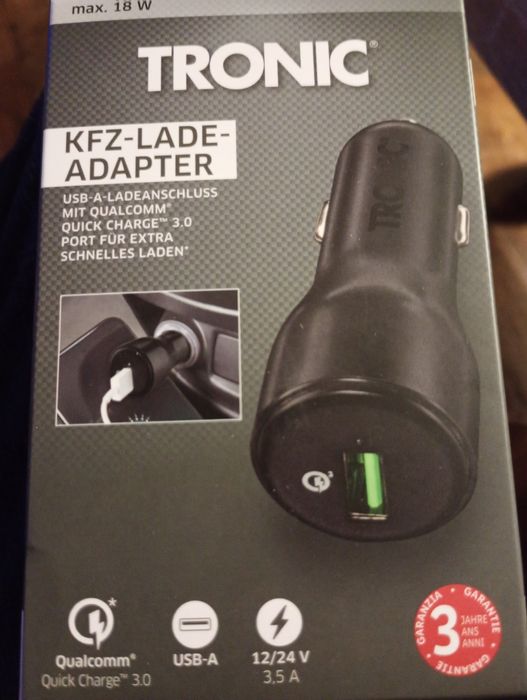 Ładowarka samochodowa Tronic