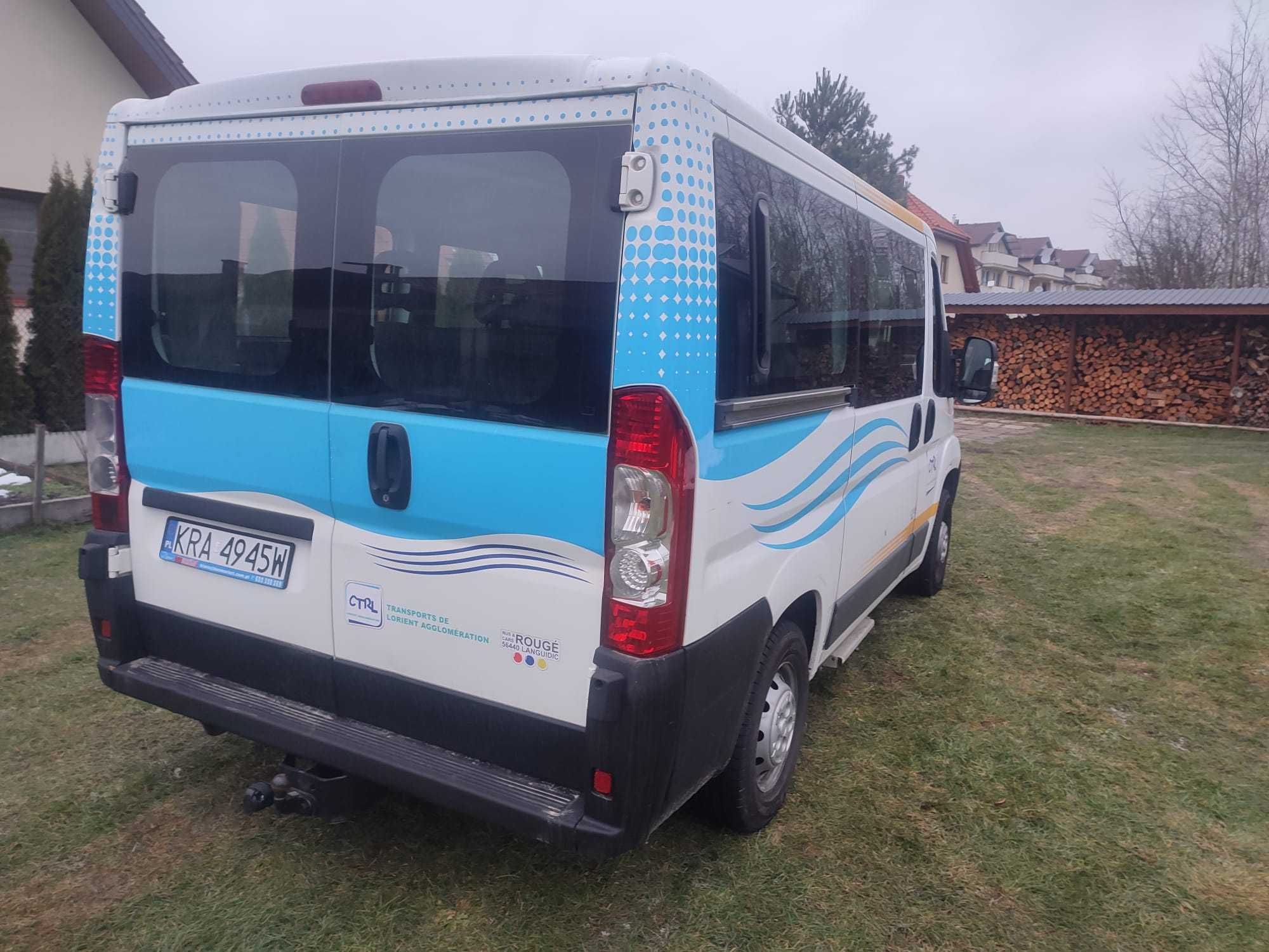 Fiat Ducato 9 osobowy, klima. REZERWACJA do 24.04