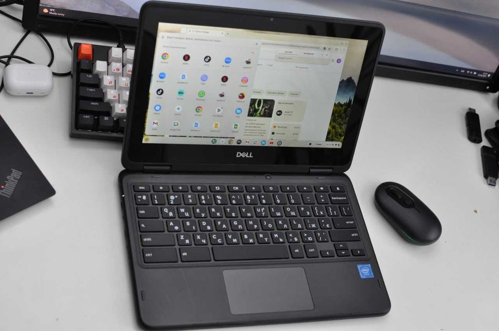 Ноутбук + планшет Dell Chromebook 11-3100 Трансформер Сенсорний