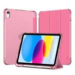 Etui Tech-Protect SC Pen Hybrid na iPad 10 / 2022 - różowe - przezrocz