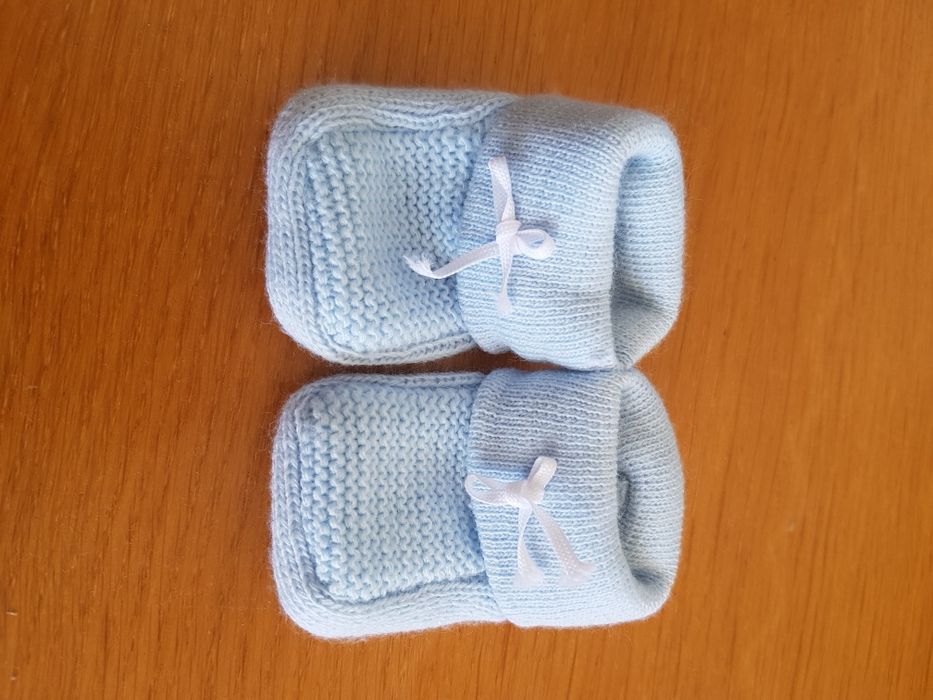 Pantufinhas bebé azul