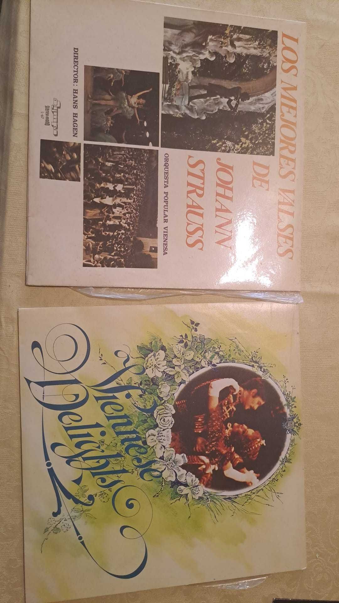 2 Discos vinil valsas de Viena