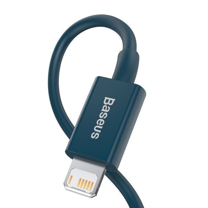 Przewod USB Baseus Superior Lightning 2.4A 1M Niebieski