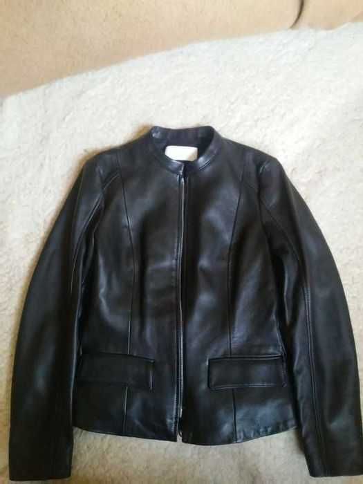 Hugo Boss, nowa kurtka ze skóry, 34