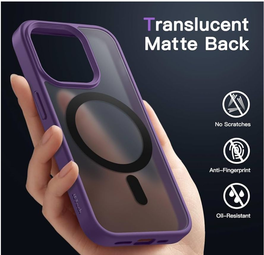 Magnetyczne Etui Case JETech iPhone 14 Pro