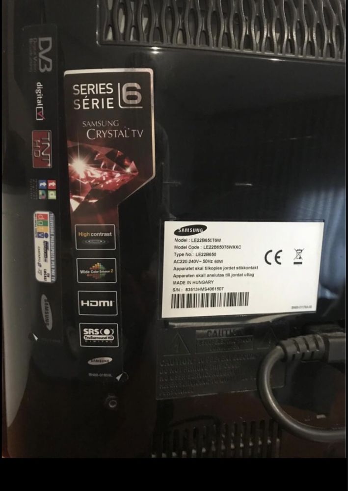 TV Samsung 6 “26”