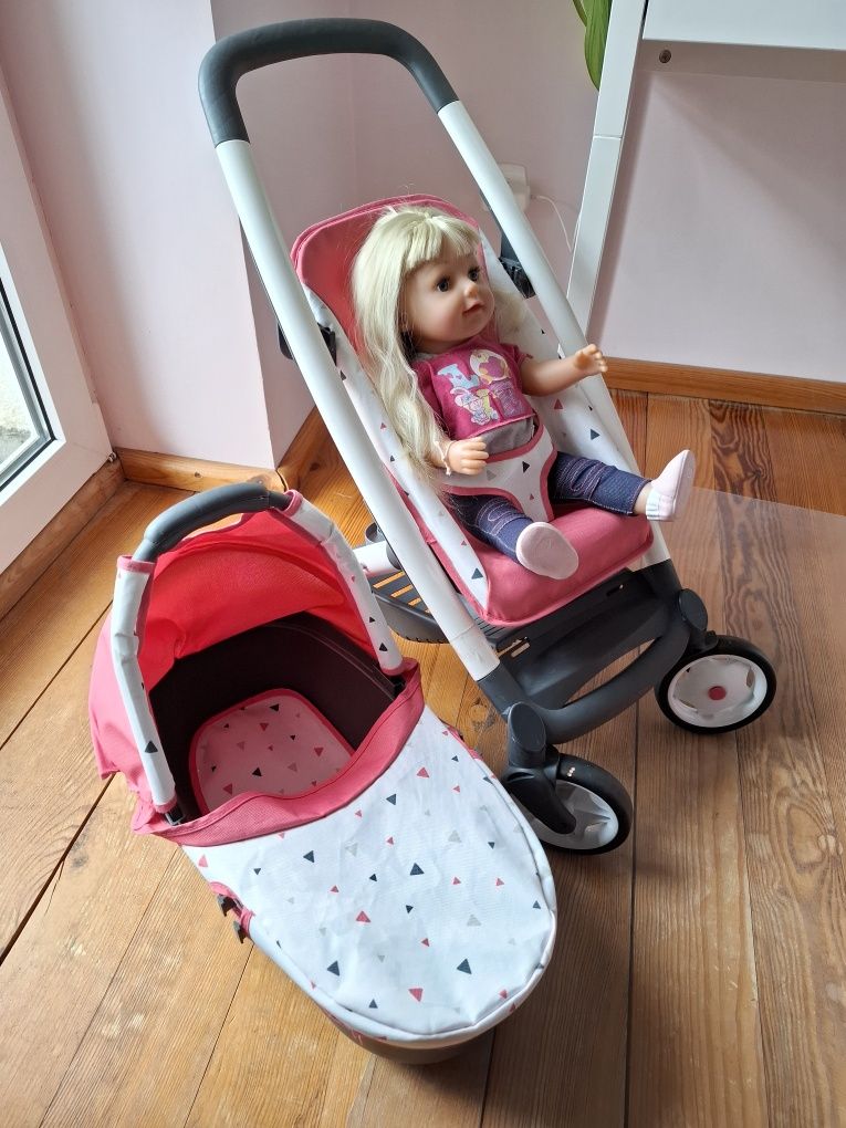 Wózek spacerówka 3w1 baby born Maxi Cosi Quinny