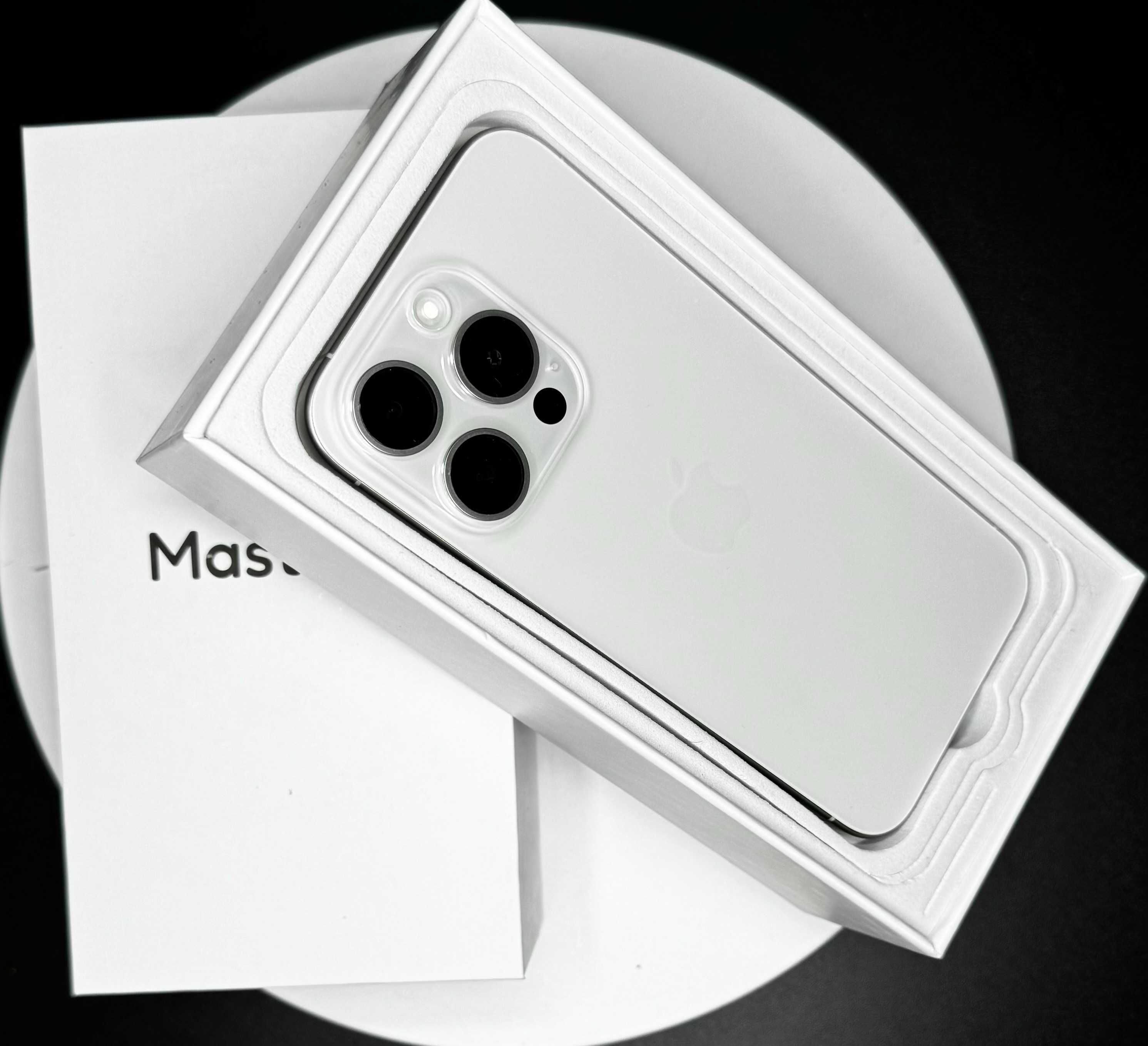 Apple iPhone 15 Pro 256GB White jak nowy 86% 6msc gwarancji
