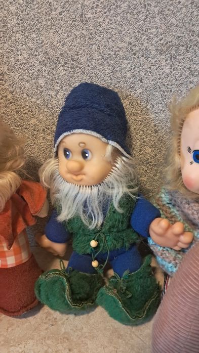 Кукла Гном Гдр мягкотелая редкая
