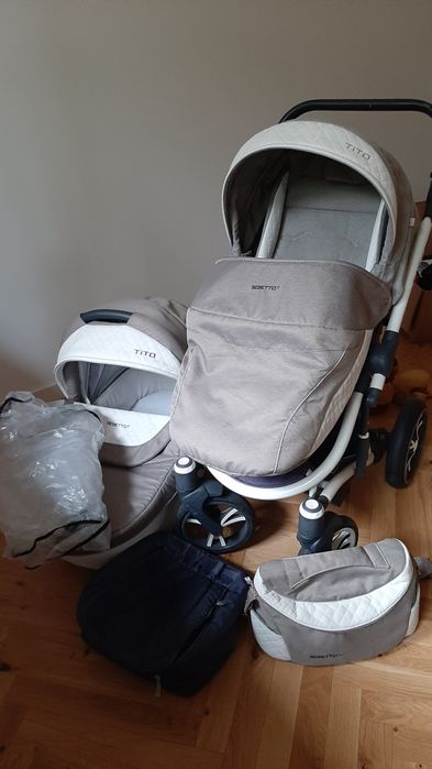 Zestaw wózek 2 w 1 gratis krzesełko do karmienia Ikea Antilop