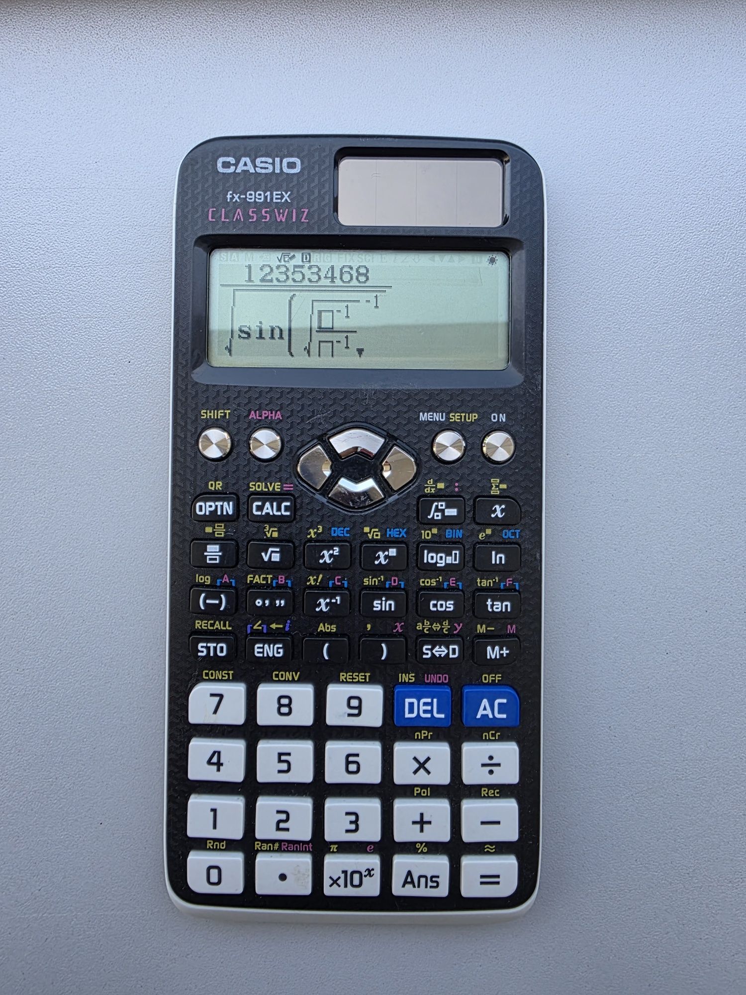 Калькулятор інженерний калькулятор Casio fx-991EX