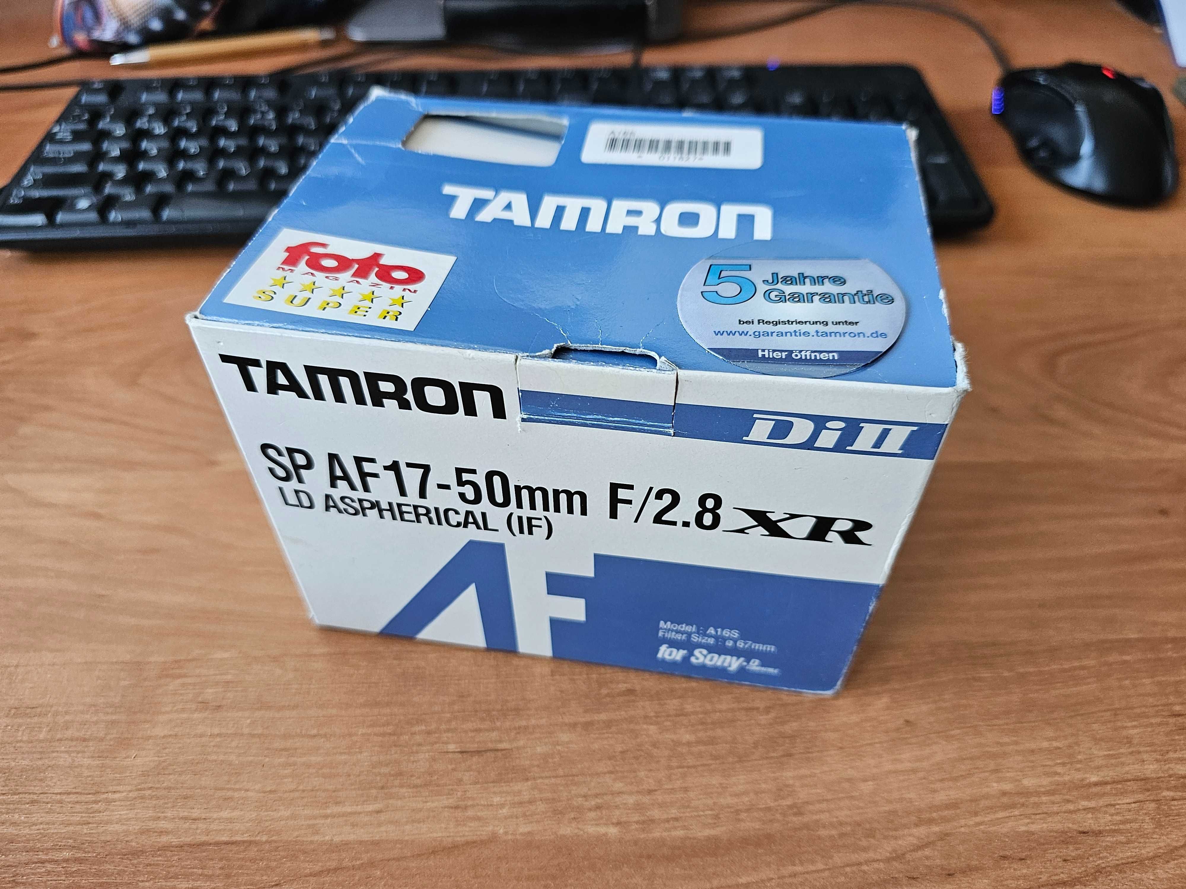 Tamron 17-50 mm F2.8 do Sony A / minolta AF okazja