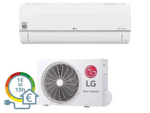 Ar Condicionado LG Standard Plus + Wi-Fi Smat 18 m² - 9000 BTU