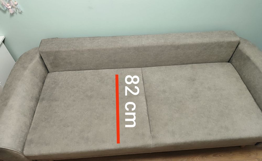WYGODNA  Sofa z funkcją spania.