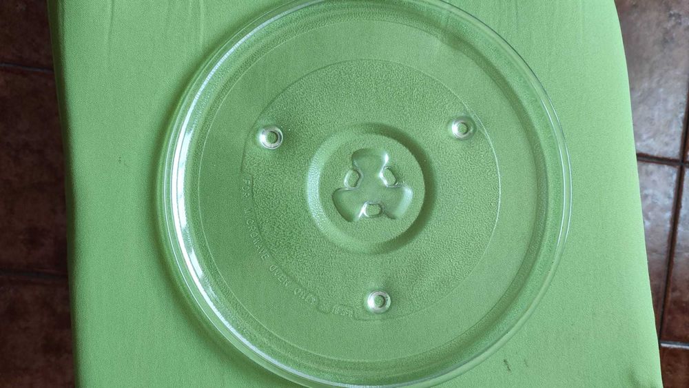 Prato de vidro micro-ondas