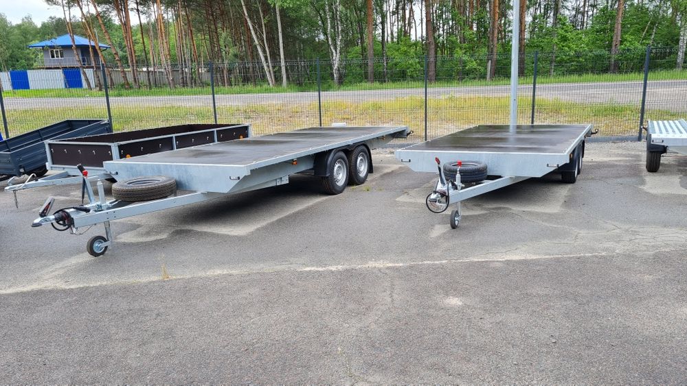 Новий причіп 5.1х2.1 вантажний оцинкований AL-KO, платформа KNOTT