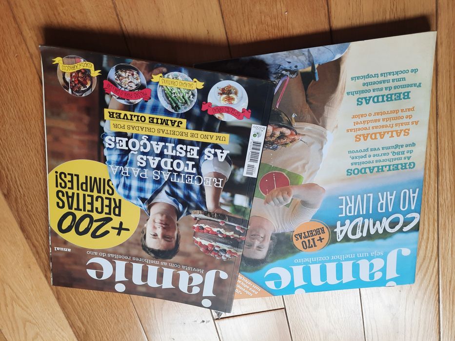 Revistas de culinária Jamie Oliver
