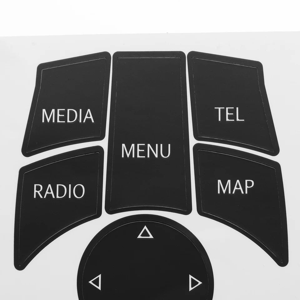 Kit reparação de botões em vinil para bmw série 3 serie 5 idrive