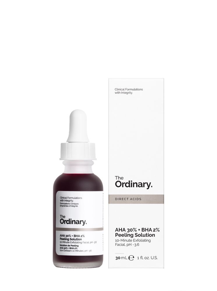 The ordinary - aha 30% + bha 2% peeling