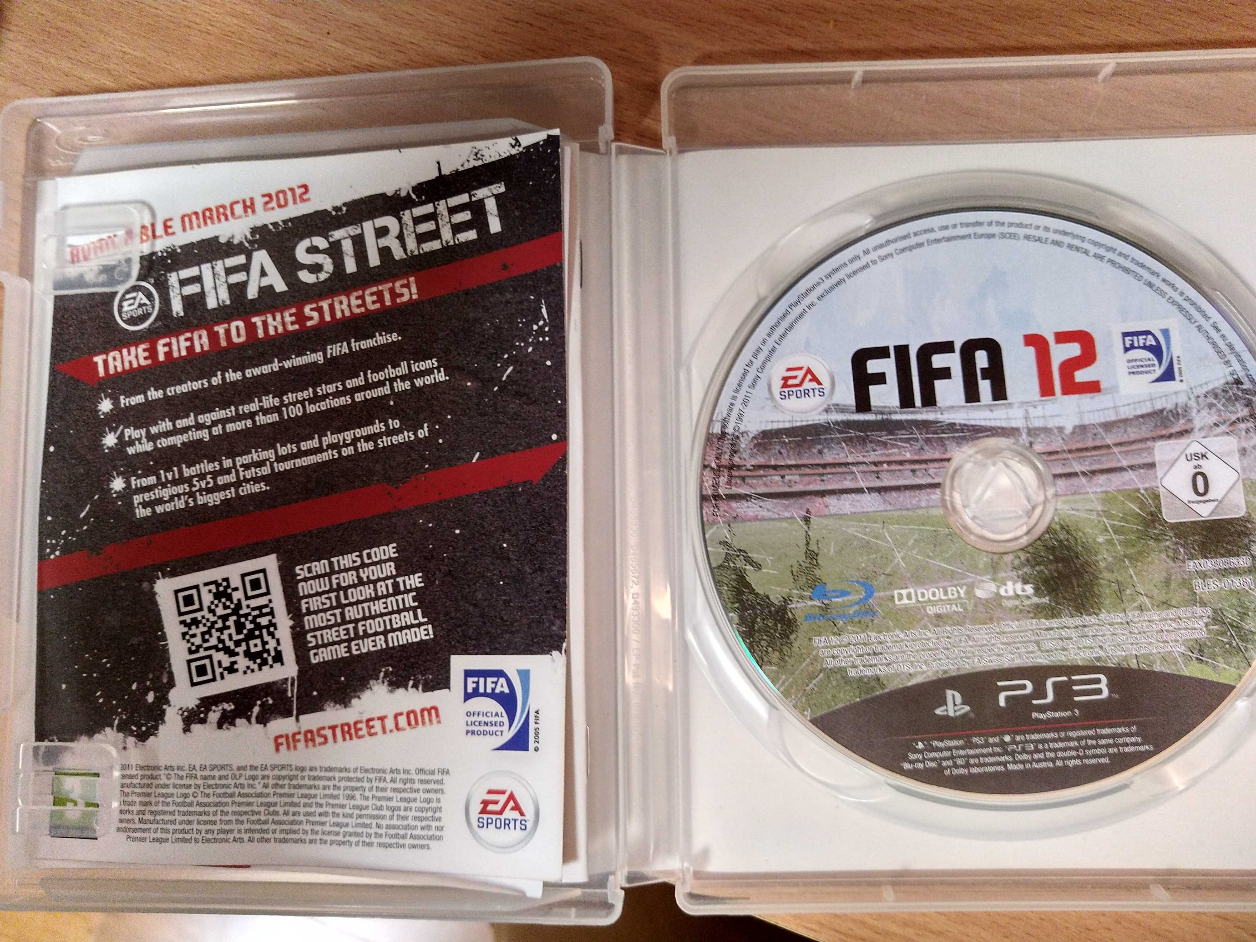 FIFA 12 Playstation 3 wersja angielska