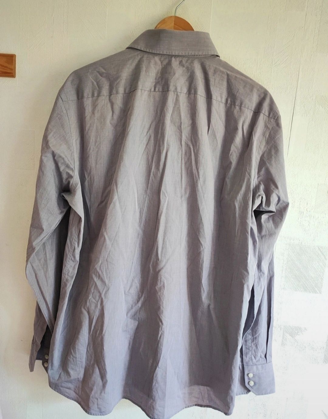 Hugo Boss elegancka koszula męska bawełniana jakościowa L /XL