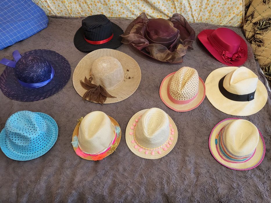 Капелюхи ковбоя, дами, джентельмена