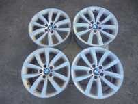 Jogo De Jantes Jgjant1219 BMW F10 2011 520D  184CV 4P PRETO ET44 T  ET33 F  9JX19 T  1/2X19 5X120 72.5MM