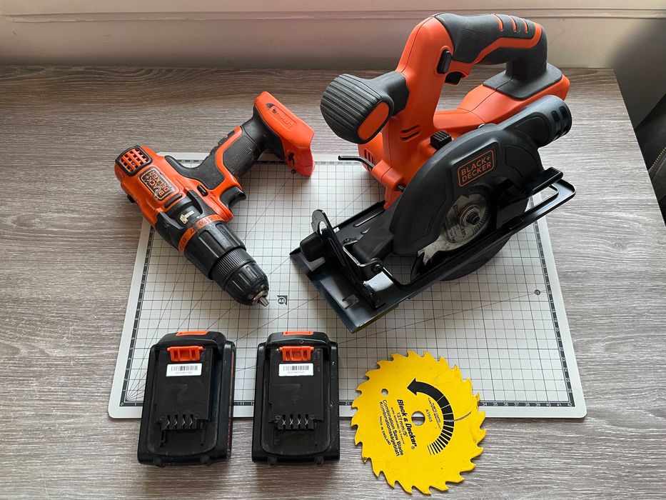 Akumulatorowa PIŁA PILARKA RĘCZNA TARCZOWA 18V 140mm 2xakku wkrętarka