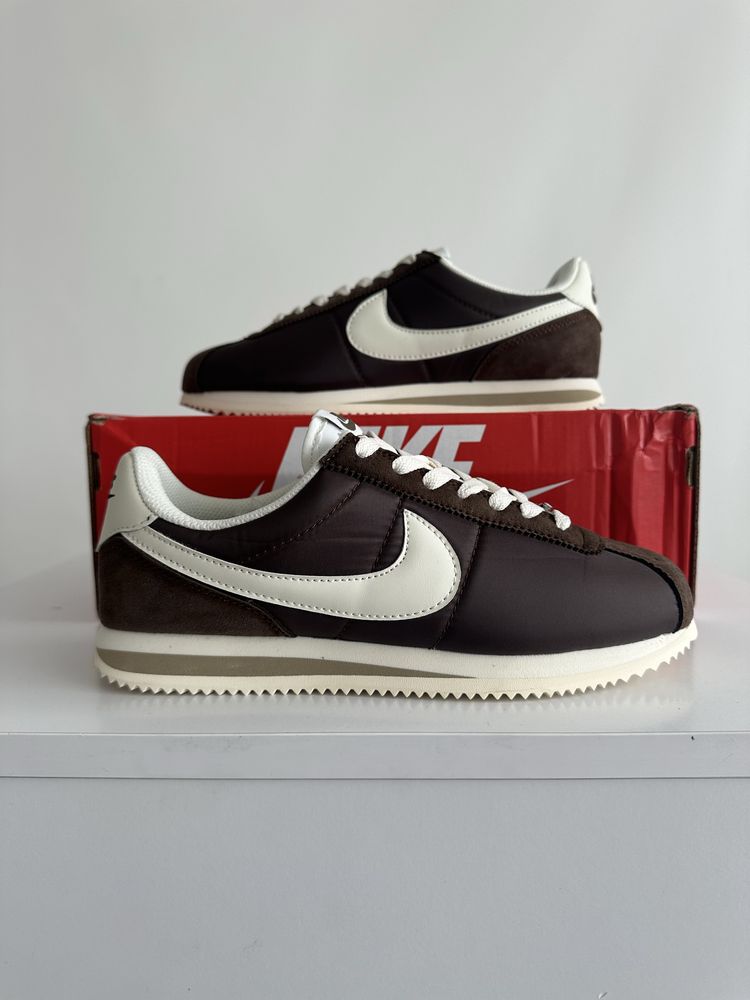 Nike Cortez Brown Cacao Wow Green Pink  Найк Кортез Женские