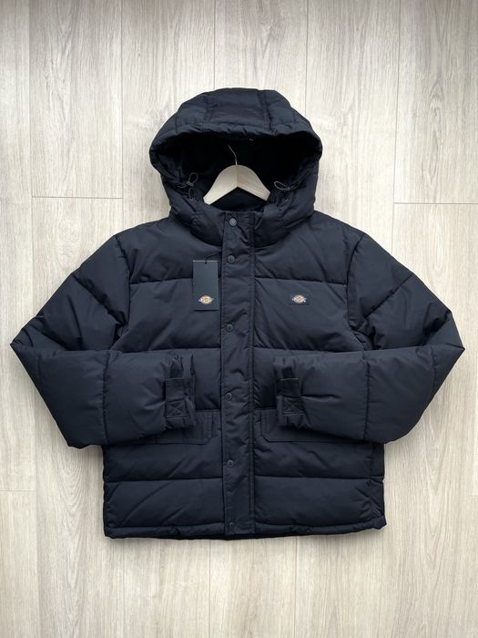 Оригінал Dickies Glacier View Зимова Куртка Пуховик Нова Чорна Мужская