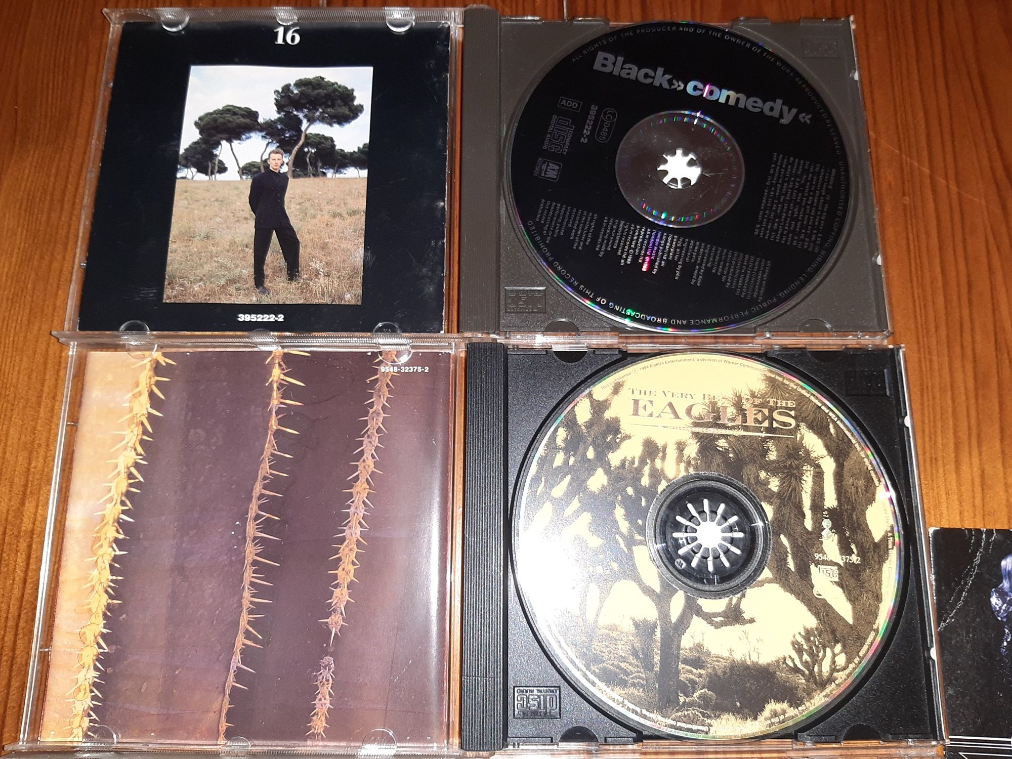 8 cds musica originais/2 selados-Ala dos namorados/Mariza-black- Eagle