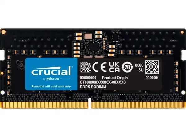 Модуль памяти SO-DIMM Crucial DDR5 32GB 4800MHz