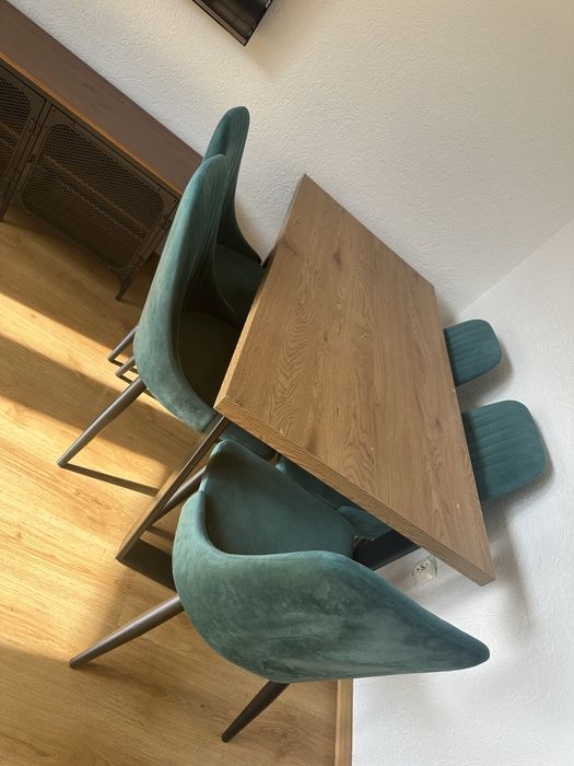 Stół i 6 krzeseł homla