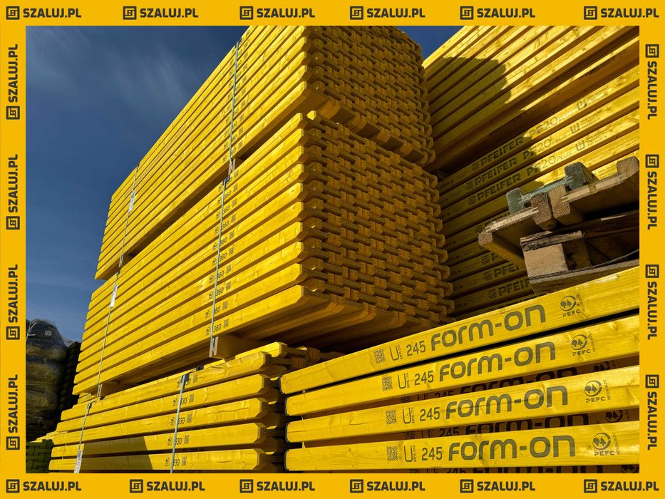 Dźwigar stropowy Szalunkowy doka legar budowalny BT20 ECO