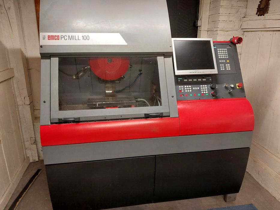 EMCO PC Mill 100 (frezarka cnc, SINUMERIK 810M)