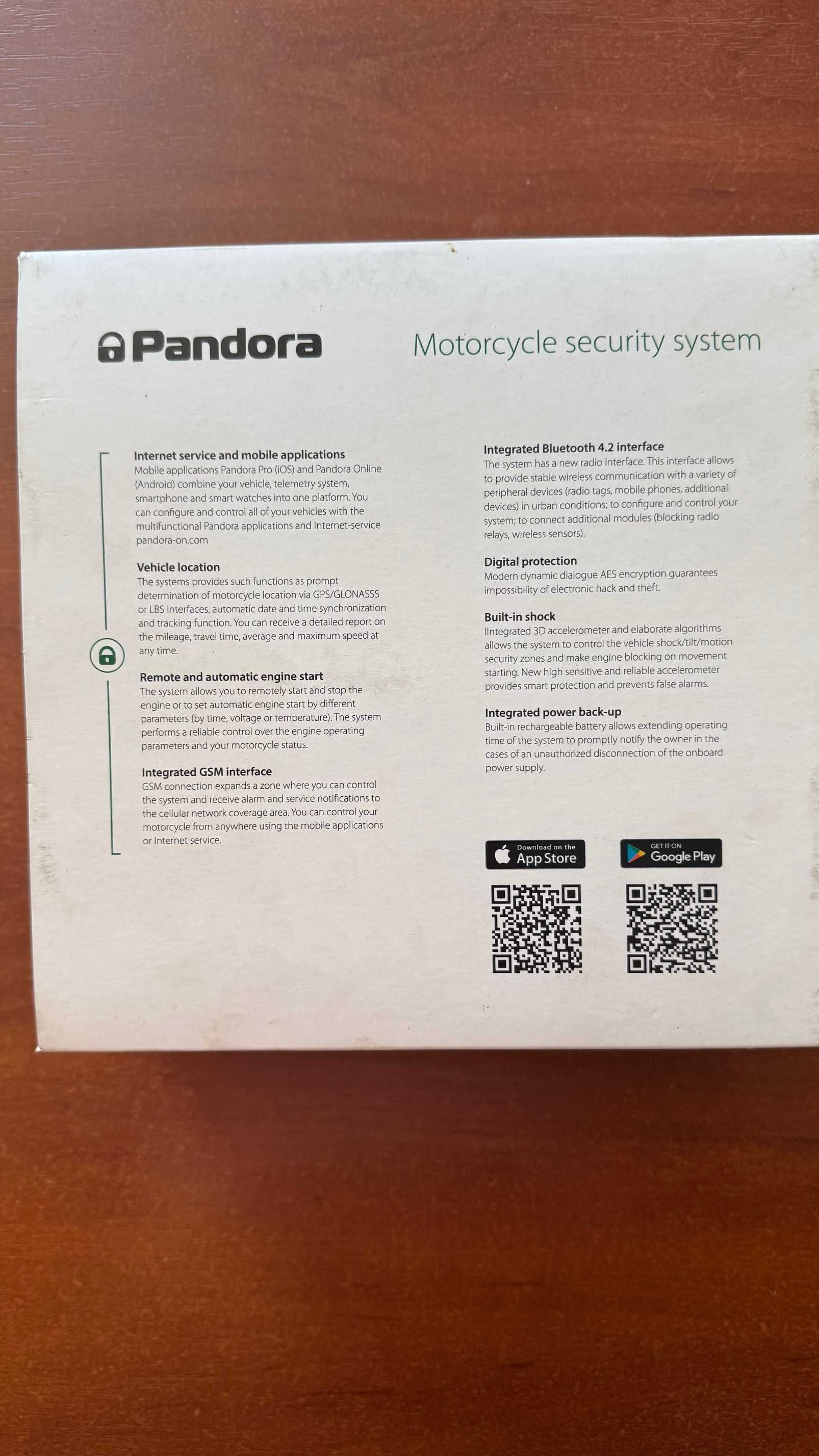 Мотосигналізація Pandora SMART MOTO model DXL-1200L